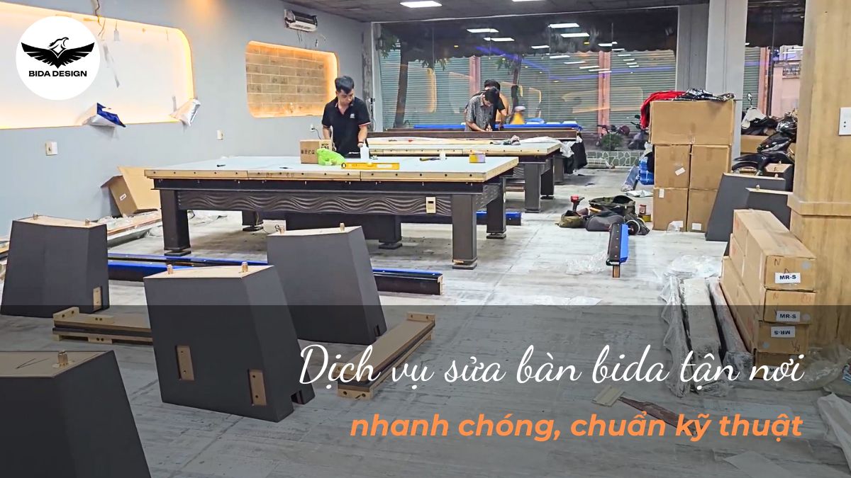 Dịch vụ sửa bàn bida