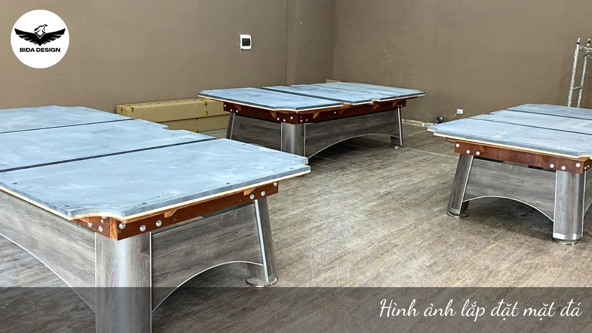 Hình ảnh lắp đặt mặt đá