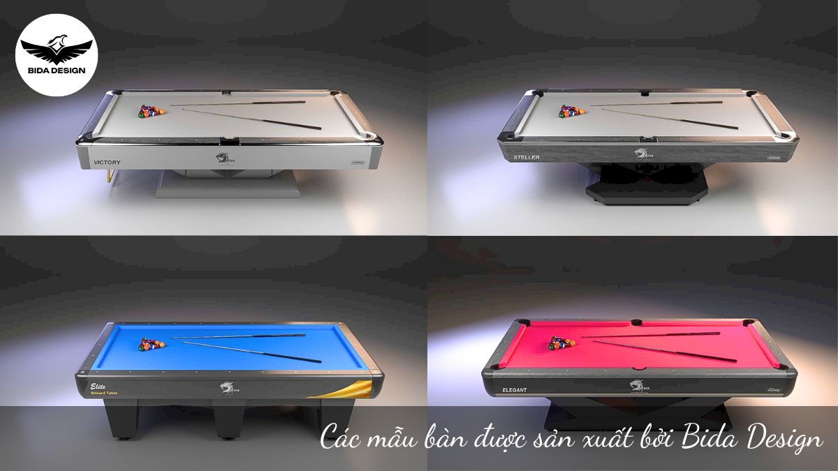 Các mẫu bàn được sản xuất bởi Bida Design