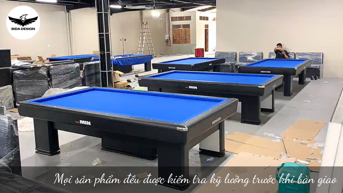 Mọi sản phẩm đều được kiểm tra kỹ lưỡng trước khi bàn giao