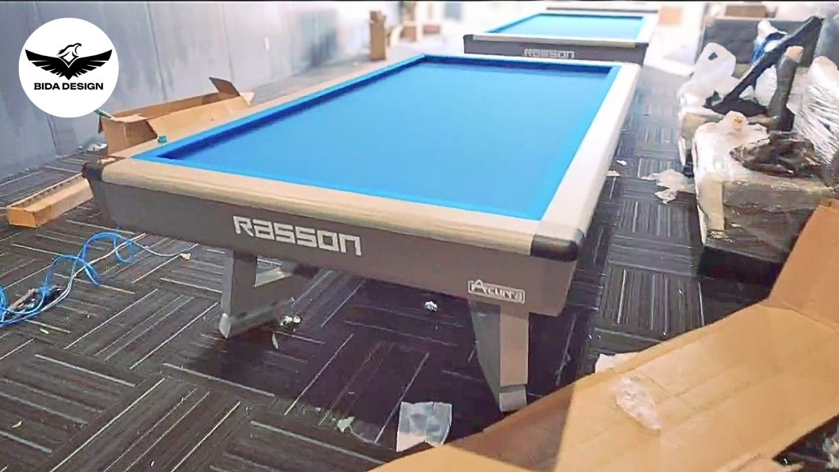 Hình ảnh lắp đặt 4 bàn bida Rasson tại Gia Lai | Bida Design