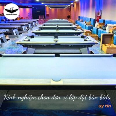 Đơn vị lắp đặt bàn bida