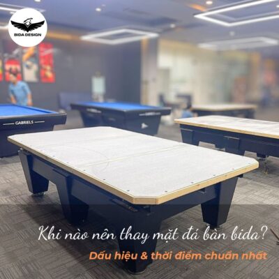 Thay mặt đá bàn bida