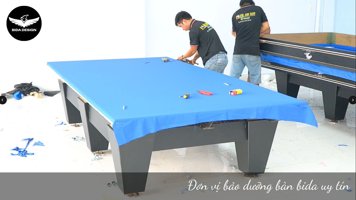 Đơn vị bảo dưỡng bàn bida uy tín
