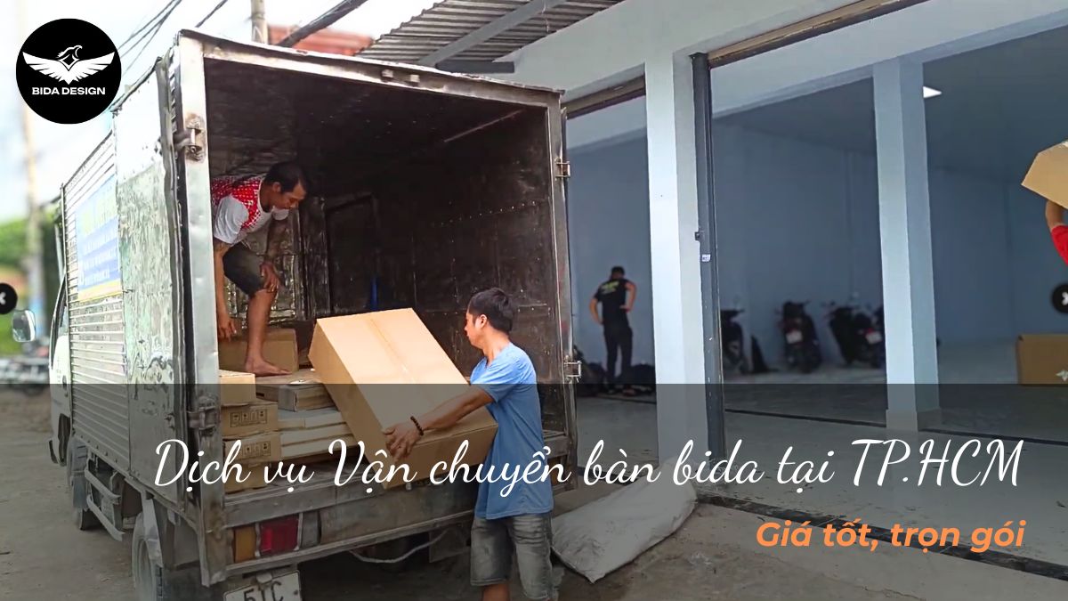 Dịch vụ Vận chuyển bàn bida tại TP.HCM - Giá tốt, trọn gói