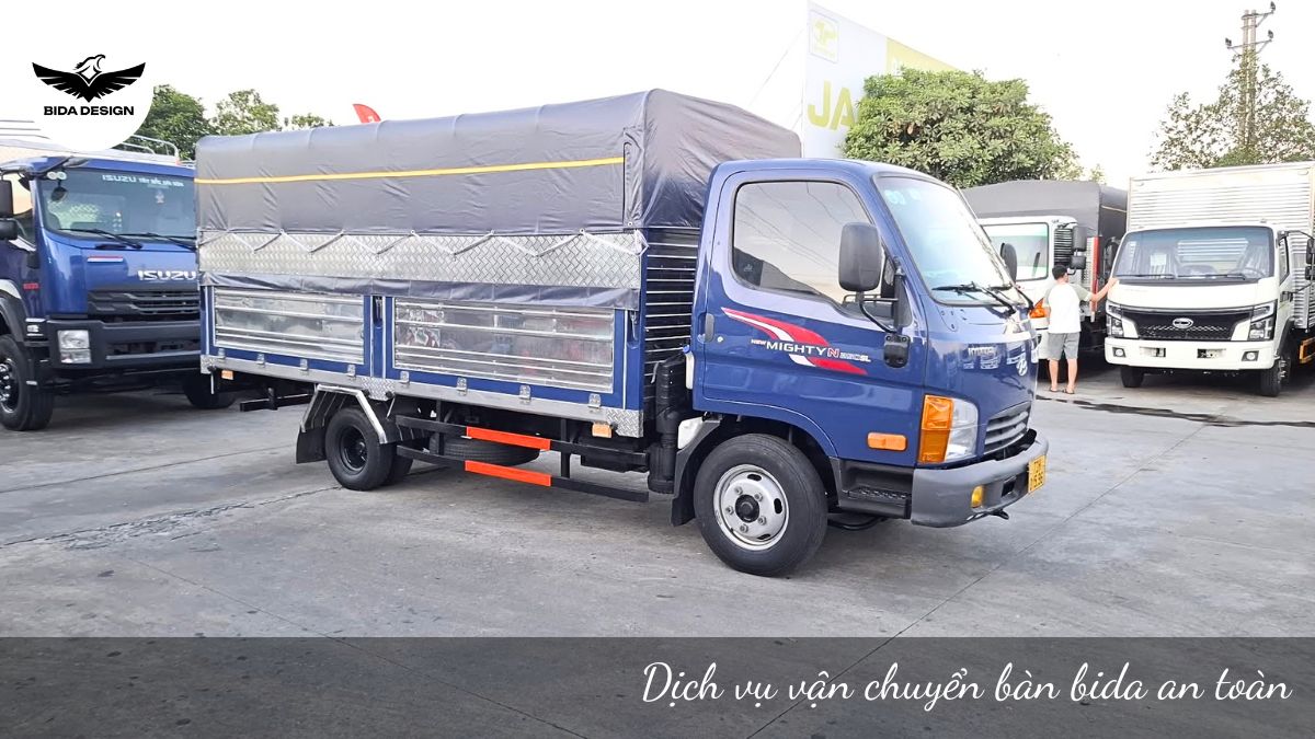 Dịch vụ vận chuyển bàn bida an toàn