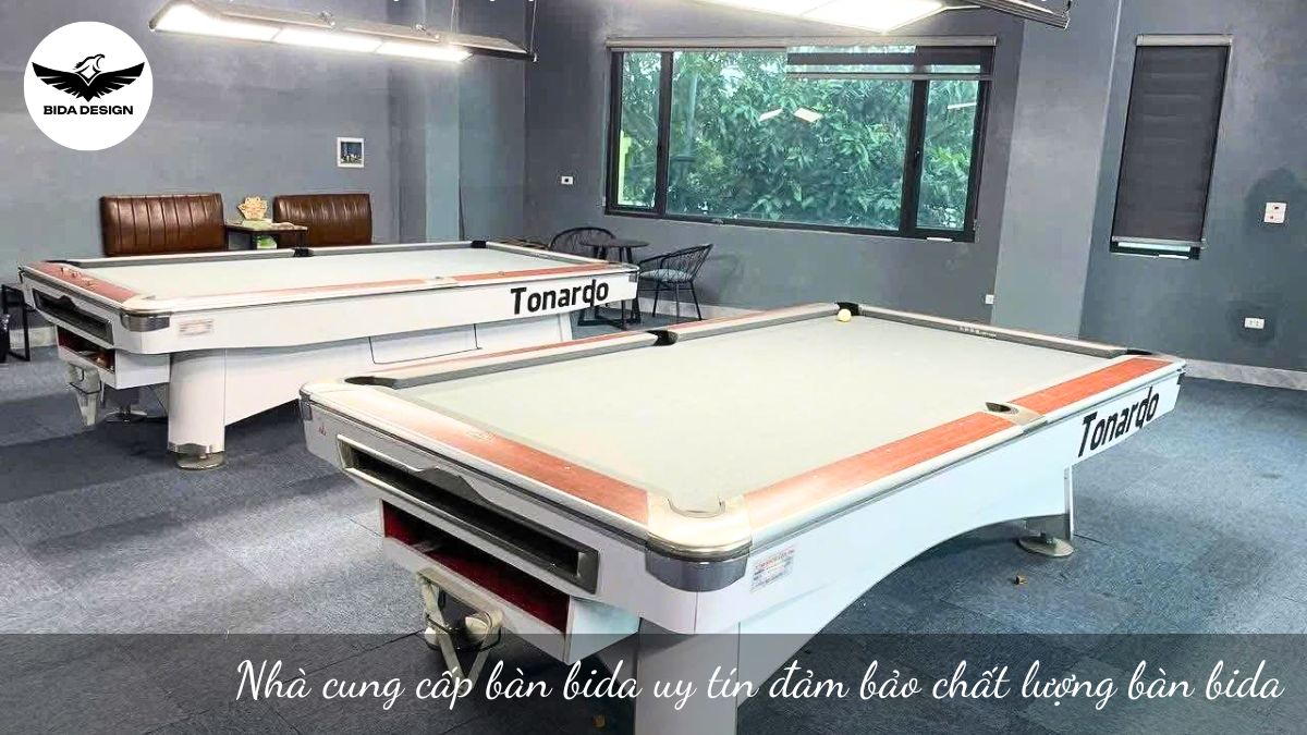 Nhà cung cấp bàn bida uy tín đảm bảo chất lượng bàn bida
