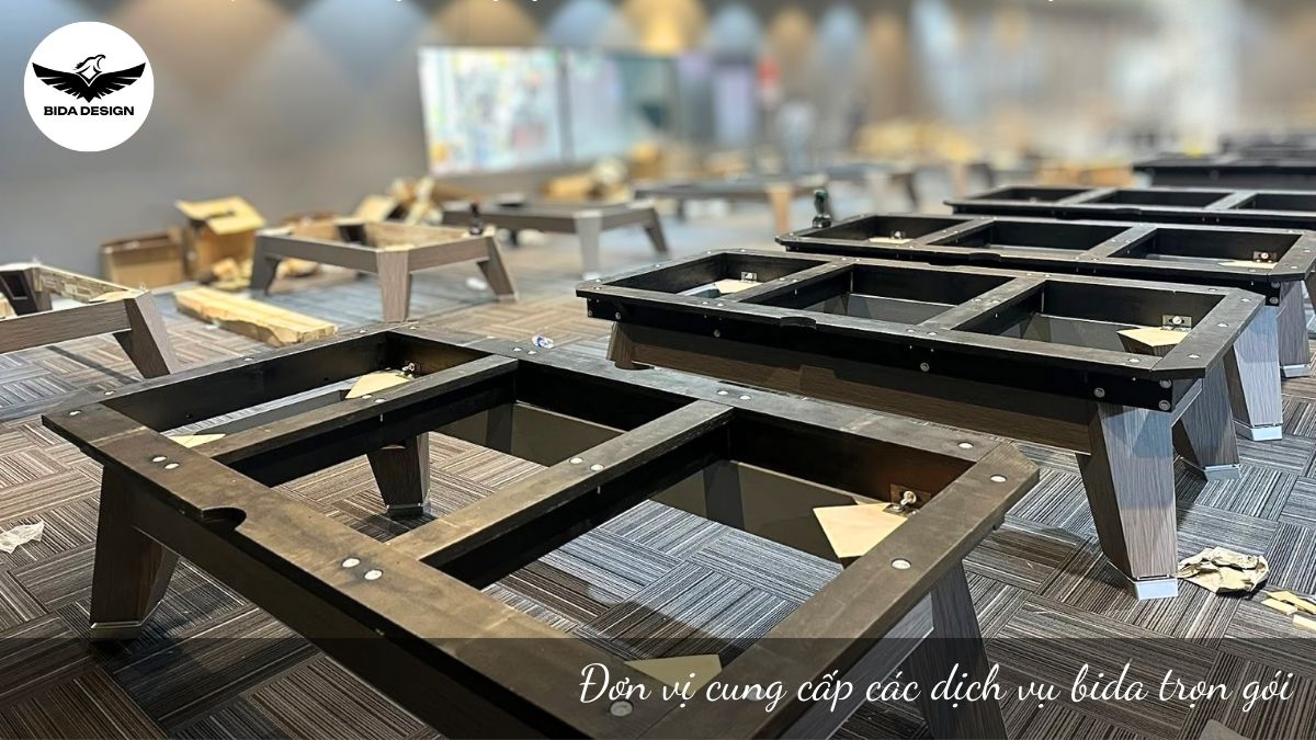 Đơn vị cung cấp các dịch vụ bida trọn gói